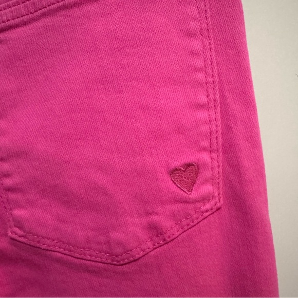 Judy Blue All the Heart Eyes High Rise Hot Pink 90’s Straight Leg Jeans 5 NWT - Picture 16 of 16